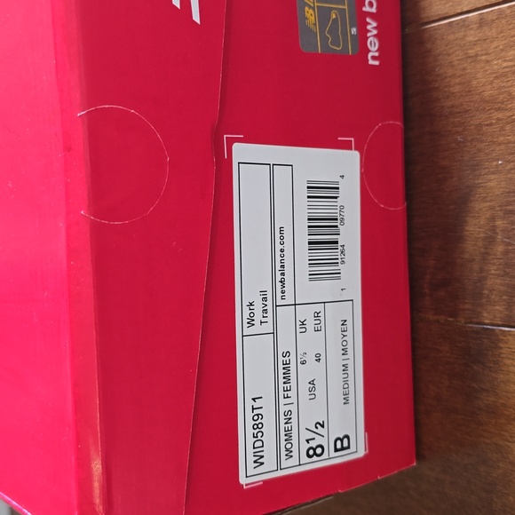 New Balance Women's 589v1 Industrial Shoe Pink And Gray 8.5 NWT - Picture 11 of 11